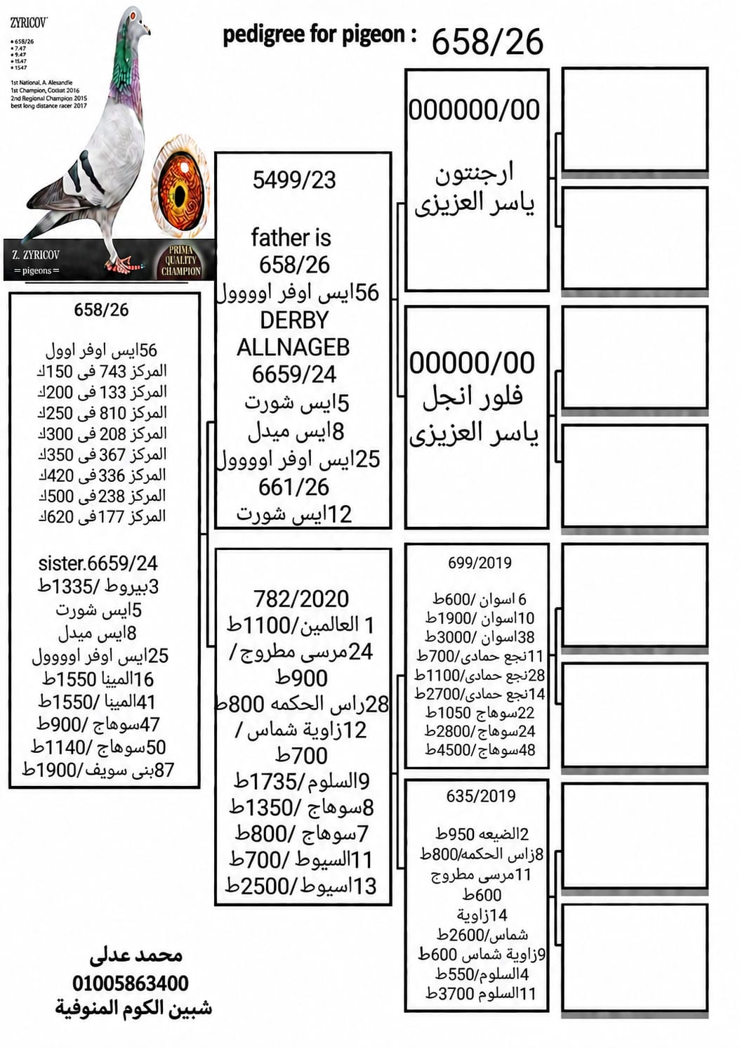 طير رقم 658 للبطل محمد عدلي - الصورة 2